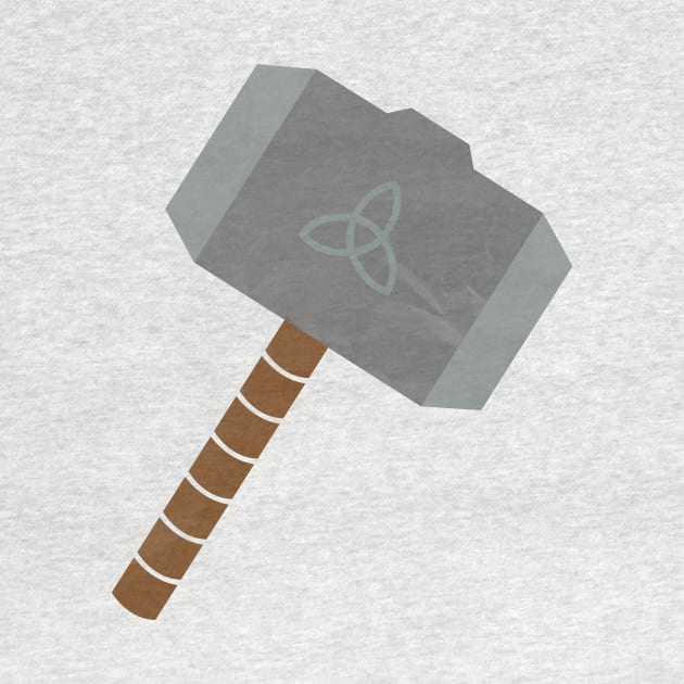 Thor's Hammer Symbol by TossedSweetTees